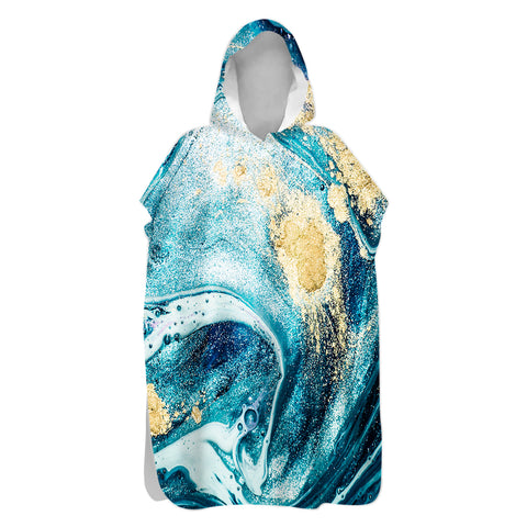 Bondi Beach Sand-Free Surf Poncho, Warm, Windproof, Changing Towel Hoodie