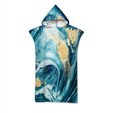 Bondi Beach Quick-Dry Hooded Poncho Towel