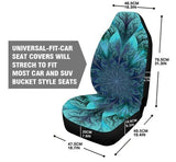 Colourful Cacti Car Seat Cover