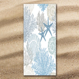 Coastal Coral Jumbo Towel