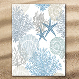 Coastal Coral Jumbo Towel
