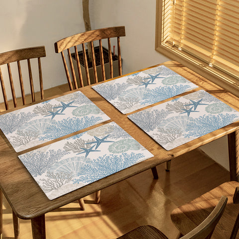Coastal Coral Placemats