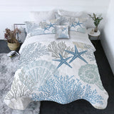 Coastal Coral Quilt Set