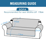 Ocean Blues Sofa Cover