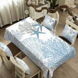 Coastal Coral Tablecloth