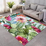 Colourful Cacti Floor Mat