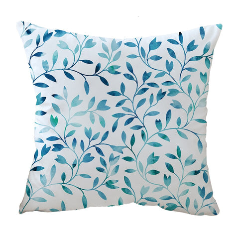 Coastal Foliage Outdoor Cushion Cover