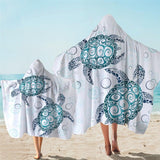 The Original Turtle Twist Hooded Beach Towel for Kids