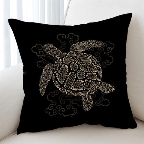 Shelly the Sea Turtle Outdoor Cushion Cover