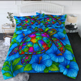 Hibiscus Sea Turtle New Quilt Set