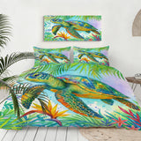 Jungle Sea Turtle Doona Cover Set