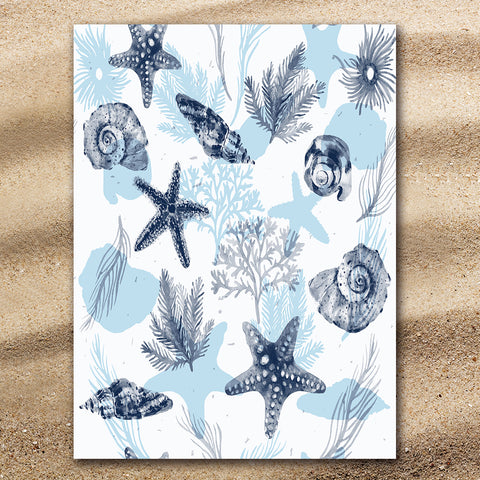 Ocean Blues Jumbo Towel