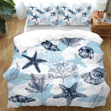 Ocean Blues Quilt Cover Set