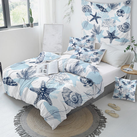 Ocean Blues Quilt Cover Set