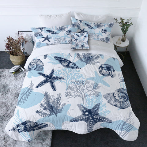 Ocean Blues Quilt Set