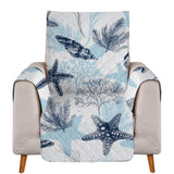 Ocean Blues Sofa Cover