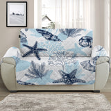 Ocean Blues Sofa Cover