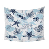 Ocean Blues Tapestry