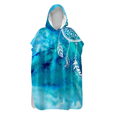 Ocean Dreaming Sand-Free Surf Poncho, Warm, Windproof, Changing Towel Hoodie