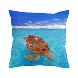 Sea Turtle Outdoor Cushion Cover