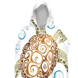 The Great Sea Turtle Sand-Free Surf Poncho, Warm, Windproof, Changing Towel Hoodie