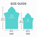 The Great Sea Turtle Quick-Dry Hooded Poncho Towel