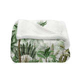 Vintage Tropical Bedspread Blanket