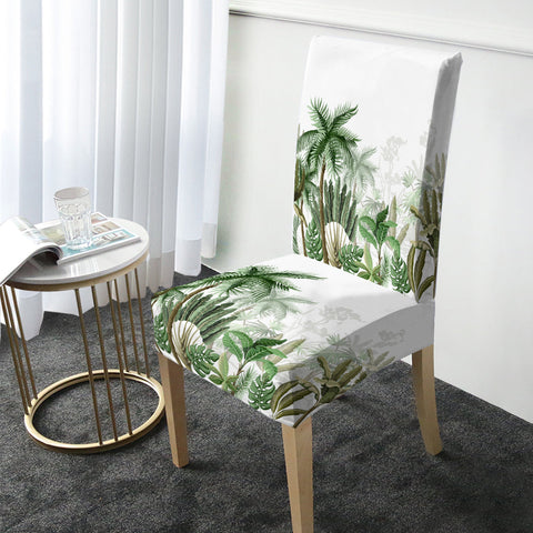 Vintage Tropical Chair Cover