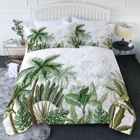 Vintage Tropical New Quilt Set