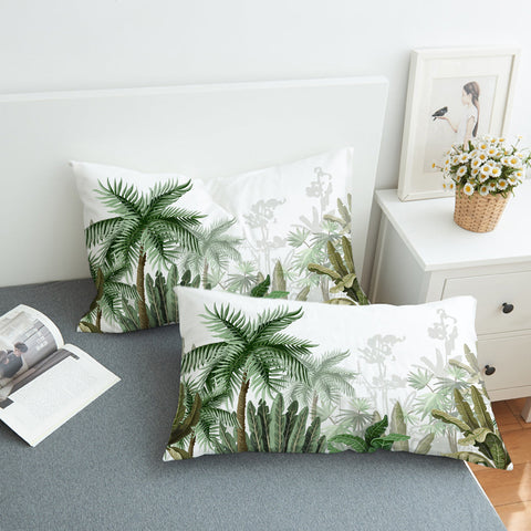 Vintage Tropical Pillowcase