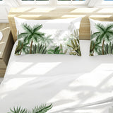 Vintage Tropical Quilt Cover Set