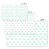 Coral Mint Floor Mat