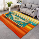 Vee Dub Sunset Floor Mat