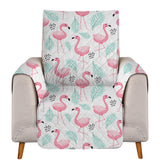 Flamingo Delight Sofa Cover