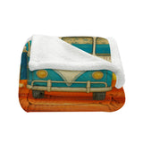 Vee Dub Sunset Bedspread Blanket