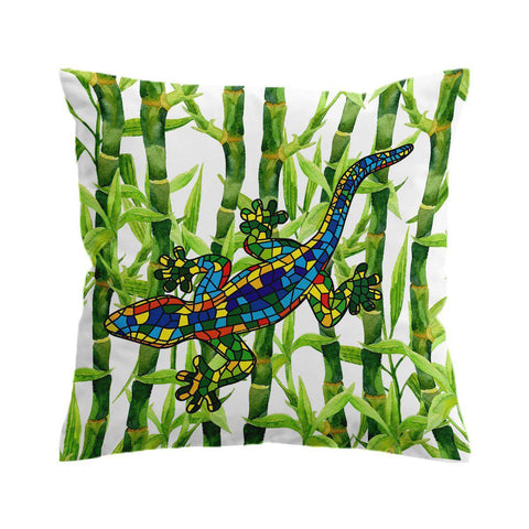 Bamboo Gecko Outdoor Cushion Cover