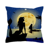 Moonlight Mermaid Outdoor Cushion Cover