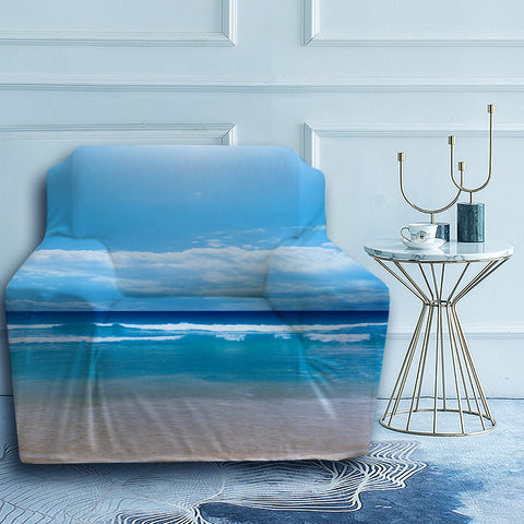 Peace of the Beach Armchair Cover