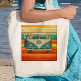 Vee Dub Sunset Beach Tote