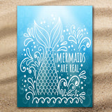 Mermaids are Real Jumbo Beach Towel