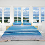 Peace of the Beach Reversibble Bed Cover Set