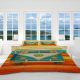Vee Dub Sunset Reversible Bed Cover Set