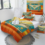 Vee Dub Sunset Quilt Cover Set
