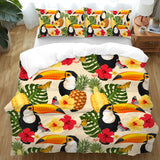 Tropical Toucan Doona Cover Set