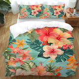 Hibiscus Passion Quilt Cover Set