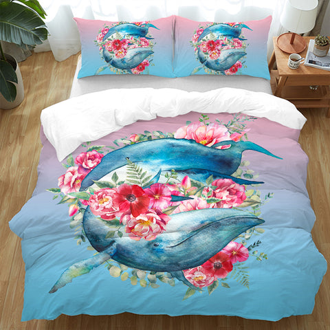 Queen of Whales Doona Cover Set