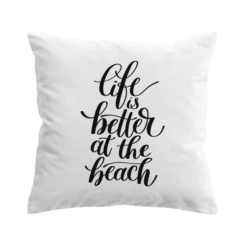 Better at the Beach Outdoor Cushion Cover