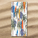 Tropical Surfer Jumbo Beach Towel