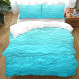 Waves of Blue Quilt Cover Set