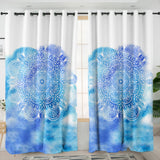 Mandala Hues Blackout Curtains